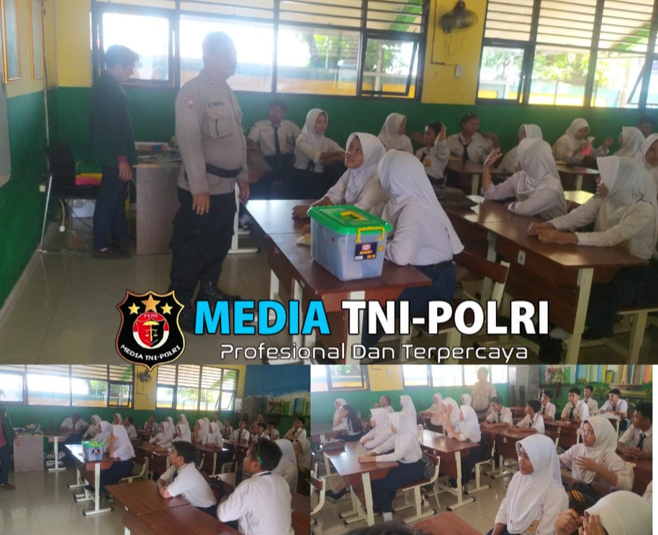 Polres Pelabuhan Tanjung Priok Sosialisasi Cegah Tawuran di SMPN 261