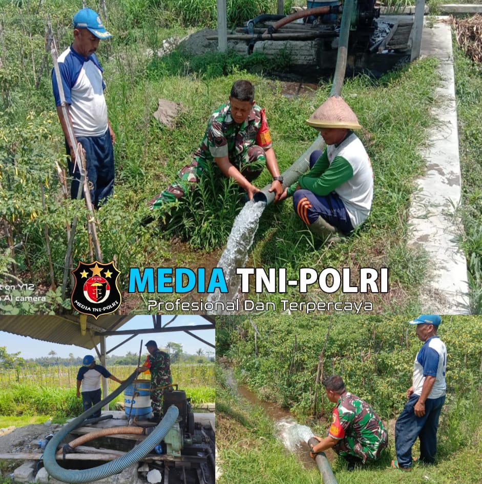 Babinsa Komsos Dengan Petani, Sebagai Wujud Kepedulian Guna Meningkatkan Hasil Pertanian