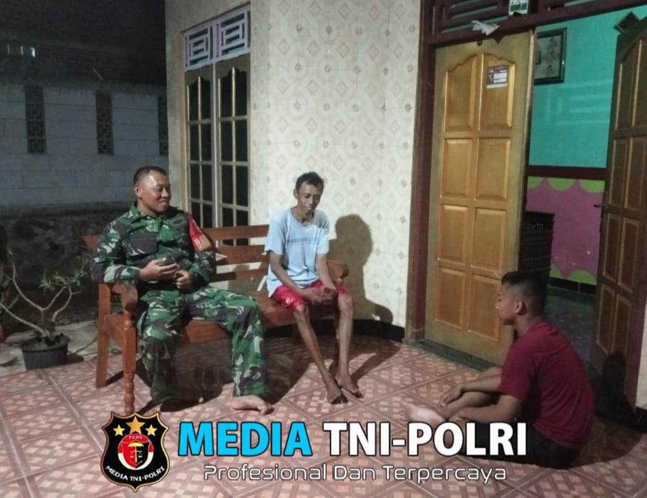 Ini Yang Diomongkan Babinsa Simo Saat Dengan Warga