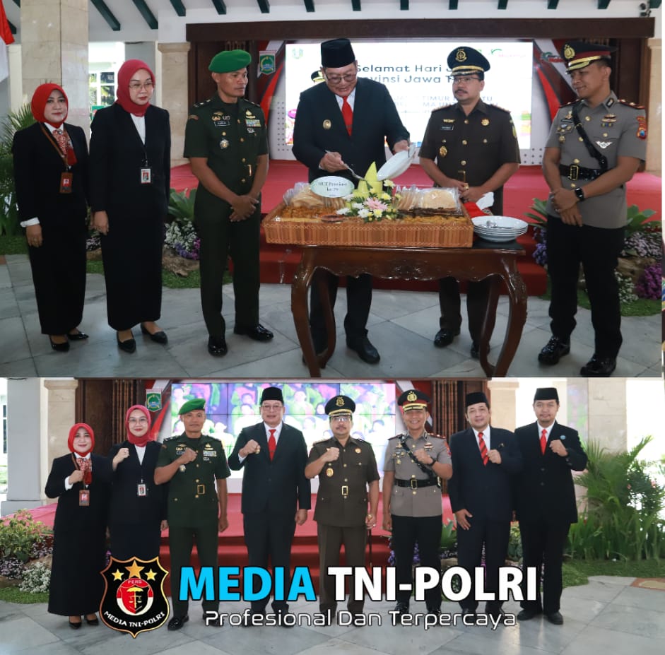 Kasdim 0818 dan Forkopimda Malang Gelar Upacara Khidmat Hari Jadi Jatim ke-79 Tahun 2024