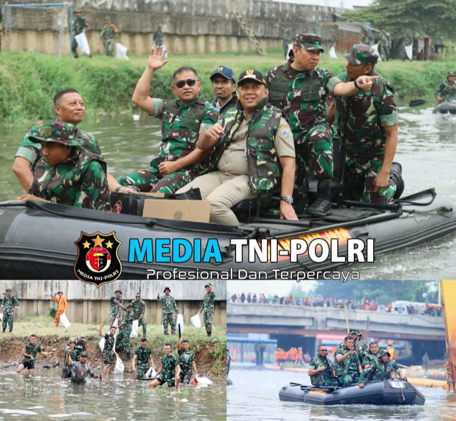 Kasad: “Ciliwung Bening”, Langkah Awal Kesinambungan Jaga Kebersihan Lingkungan