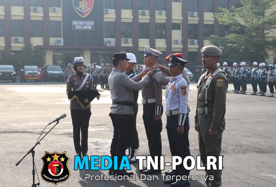 Operasi Zebra Krakatau 2024, Polda Lampung Terjunkan 711 Personel Tertibkan Lalu Lintas dan Pelantikan Presiden