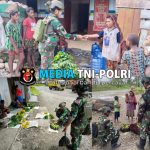 Warga Muara Sambut Gembira Rosita Marinir Habema