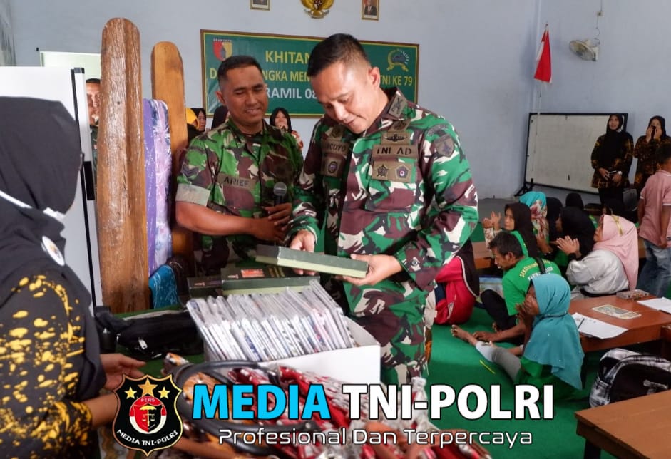 Peduli Difabel, Dandim 0818/malang-Batu Kunjungi Yayasan Kartika Mutiara Pakisaji