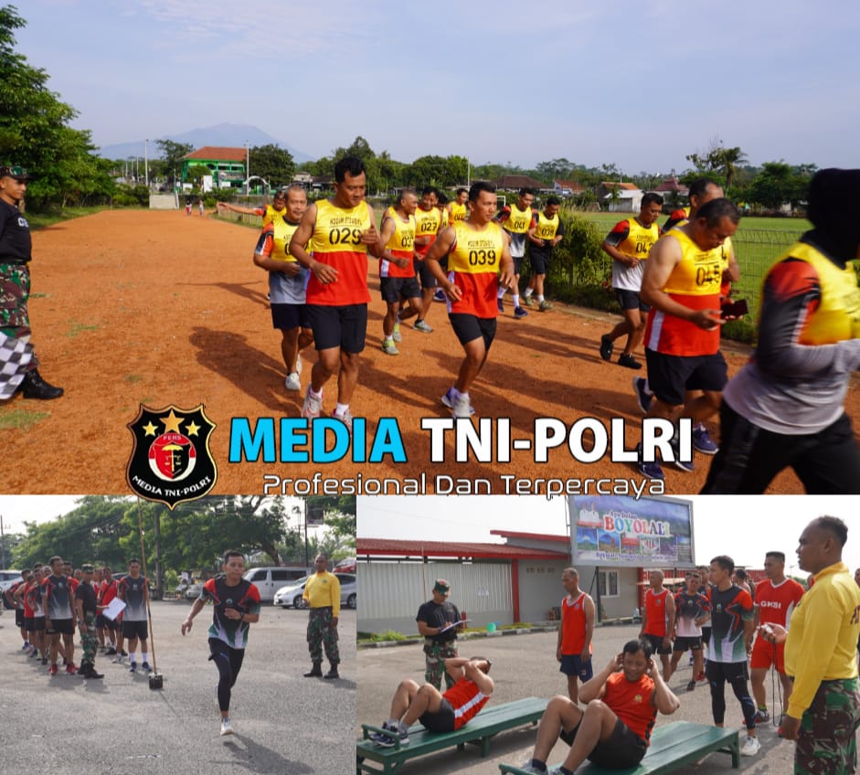 Kesegaran Jasmani Tingkatkan Kemampuan Fisik Anggota Kodim Boyolali