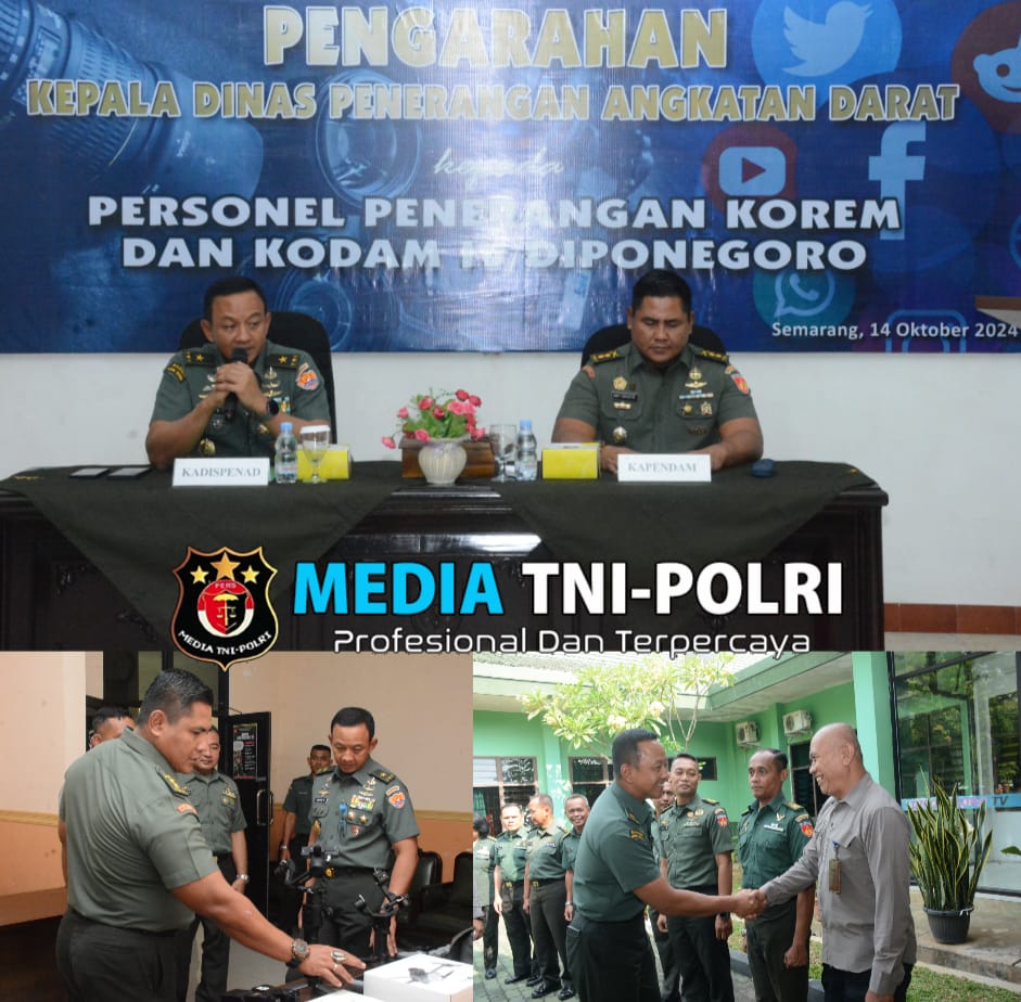 Kadispenad : Jaga Kekompakan dan Bekerjalah dengan Hati