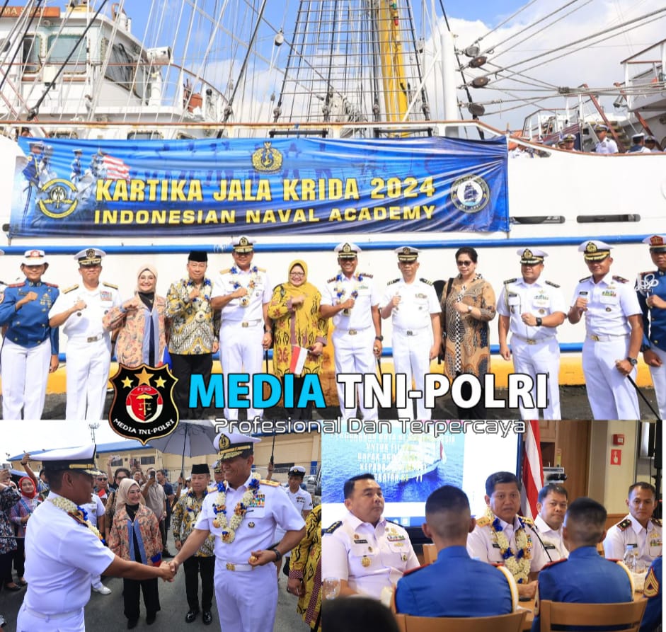 Pangkoarmada III Sambut KRI Bima Suci (BSC)-945 Di Pelabuhan Manila, Filipina