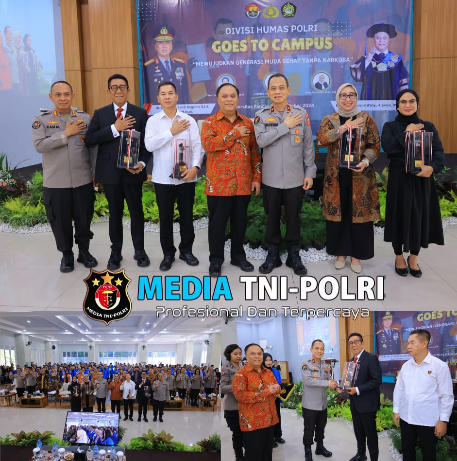 Divisi Humas Polri Goes To Campus Universitas Pancasila: Mahasiswa Sasaran Empuk Bandar Narkoba