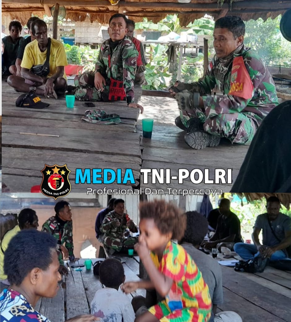 Danramil Kimaam Ajak Masyarakat Untuk Semangat Tingkatkan Ketahanan Pangan