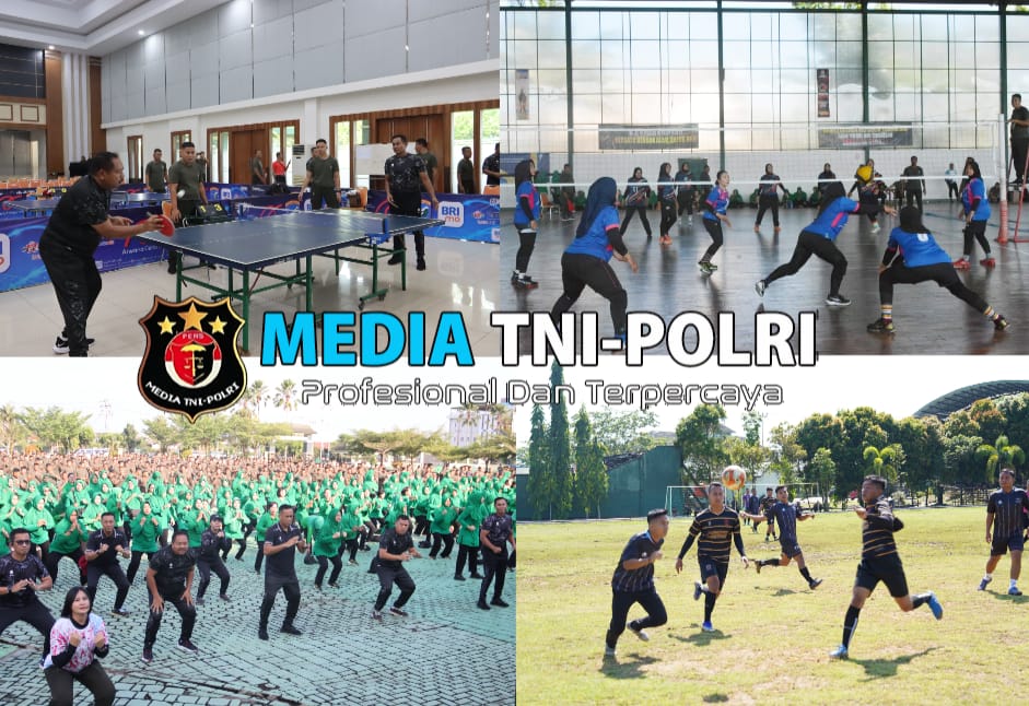 Pangdam Olahraga Bersama Dengan Keluarga Besar Kodam XII/Tpr