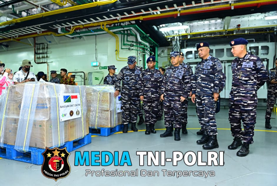 Kas Koarmada III Melepas Satgas Port Visit 2024 Bertolak Ke Solomon Islands