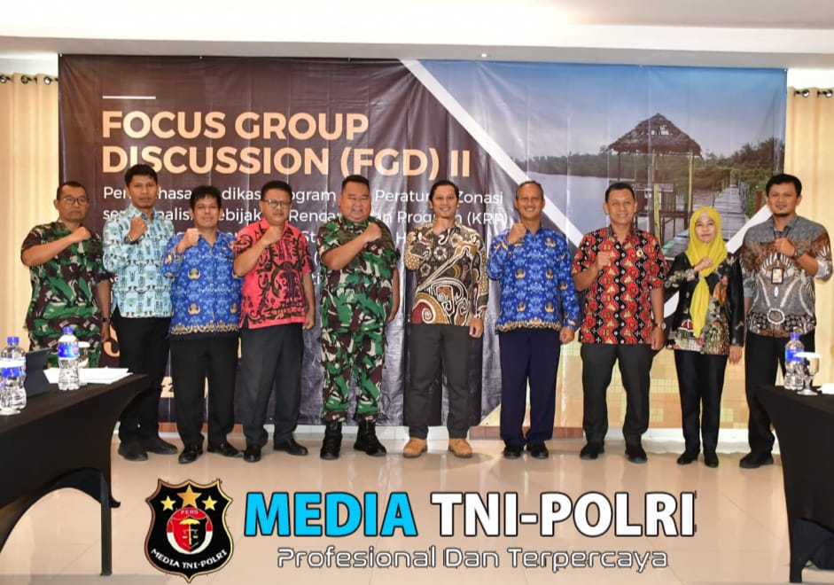 Asrena Danpasmar 3 Hadiri FGD 2 Penyusunan Materi Teknis dan Ranperkada RDTR Wilayah Sorong