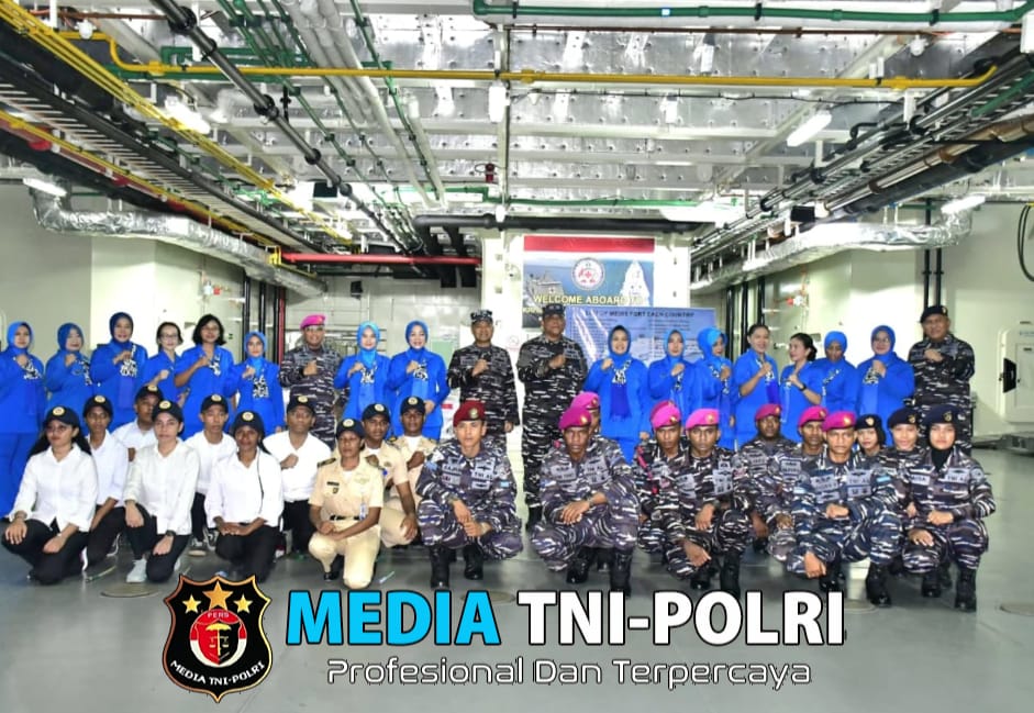 Wadan Pasmar 3 Hadiri Pelepasan Keberangkatan Satgas Port Visit 2024