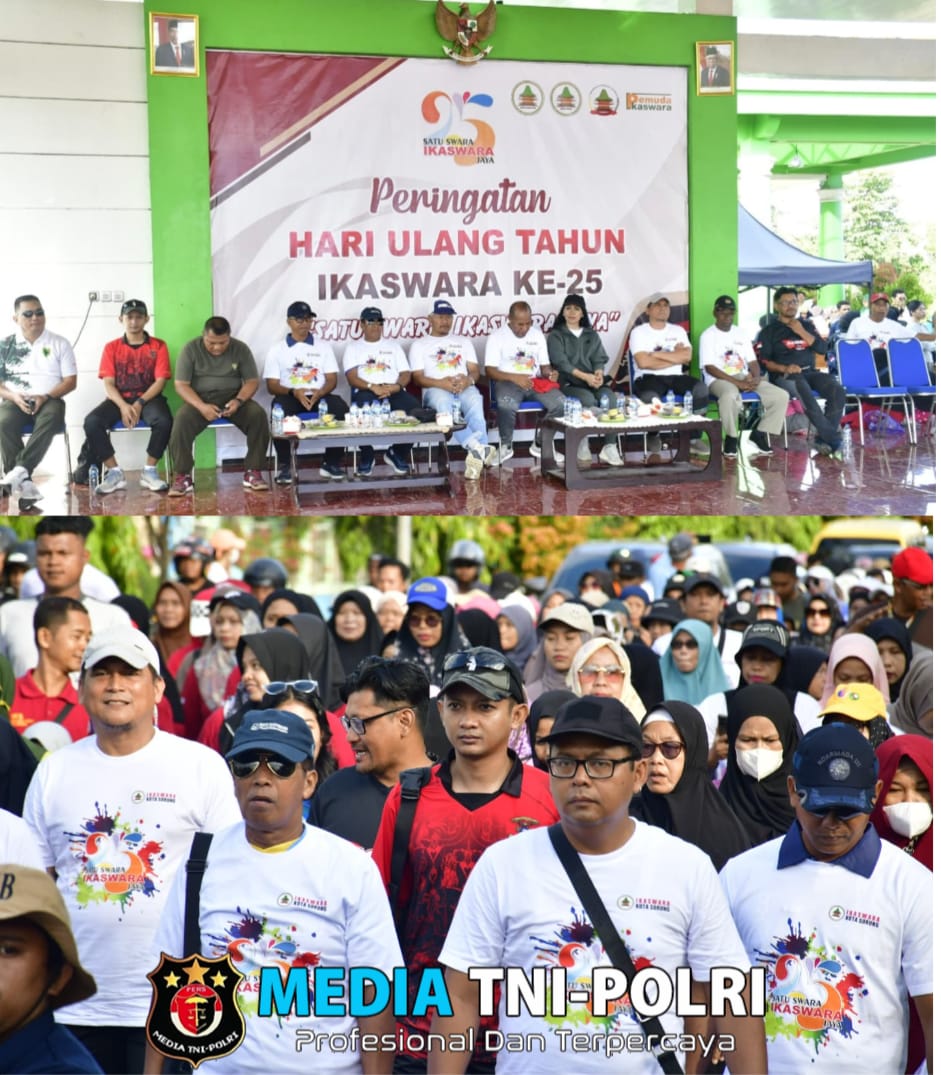 Pasmar 3 Hadiri HUT Ke-25 IKASWARA Provinsi Papua Barat Daya