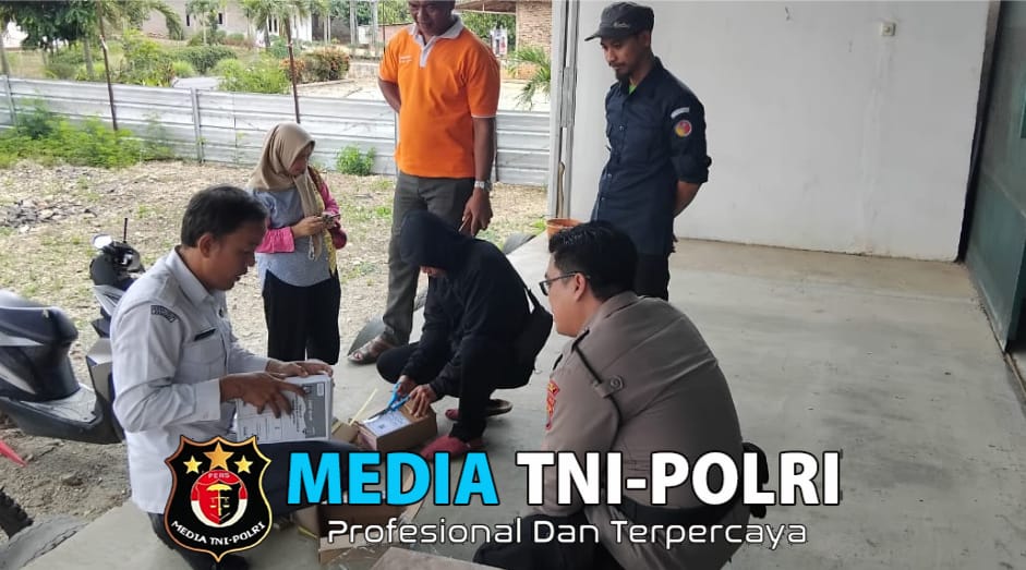 Logistik Pilkada untuk Tuna Netra Tiba di Pringsewu, Polisi Pastikan Pengamanan Ketat