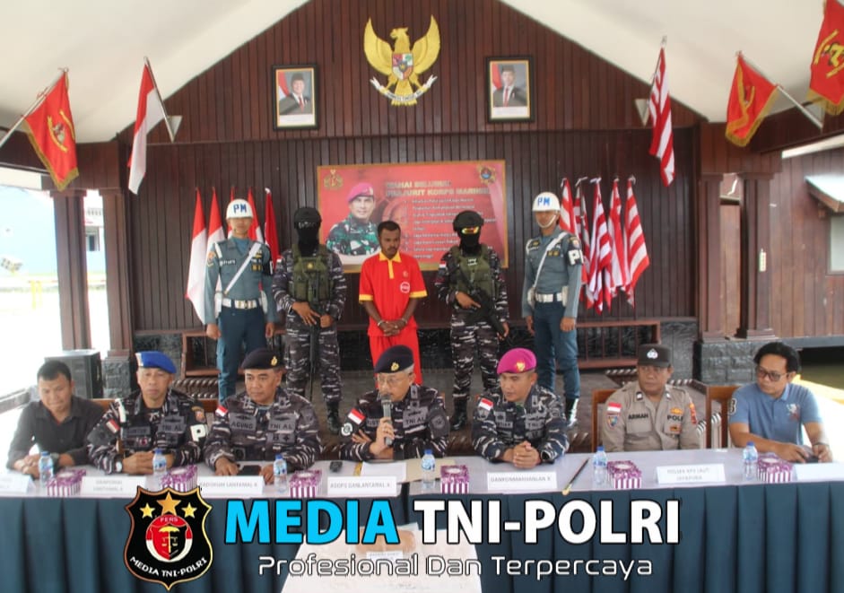 Luar Biasa, Prajurit Petarung Pasmar 3 Kembali Amankan Ganja 290 Gram
