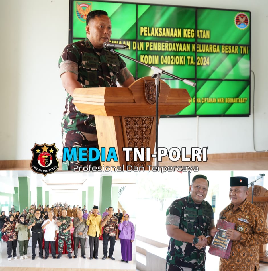 Kodim 0402/OKI Jalin Komunikasi Dengan KBT Melalui Komsos