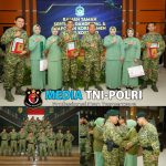 Pangdivif 2 Kostrad Pimpin Acara Serah Terima Jabatan Dandenpal Divif 2 Kostrad dan Acara Tradisi Laporan Korps Pamen Divif 2 Kostrad