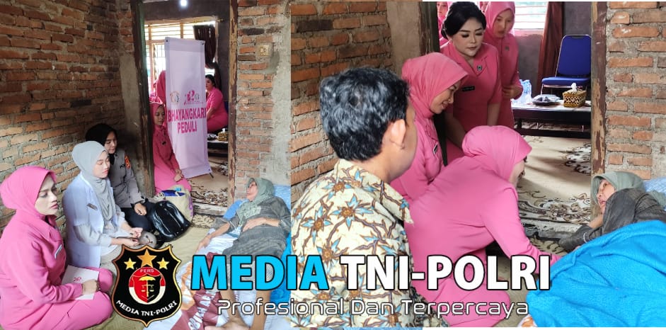 Bhayangkari Polda Lampung Rayakan HKGB ke-72 dengan Bhakti Sosial di Lampung Utara