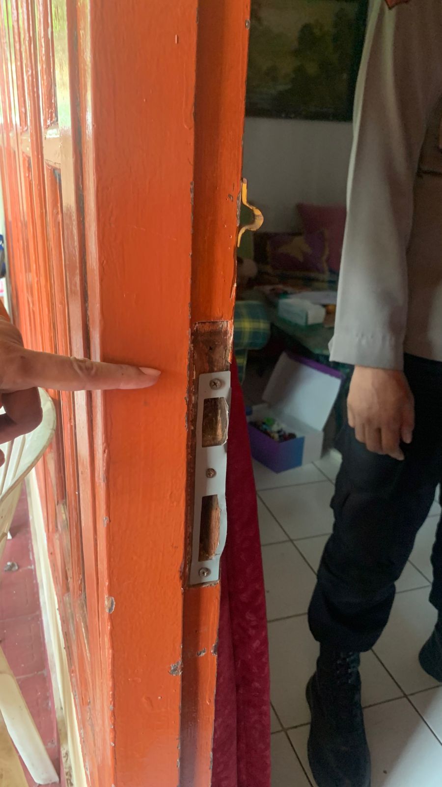 Polsek Dramaga Tindak Lanjutti Terkait Berita Viral di Medsos Adanya Pencurian Rumah Kosong yang Ditinggal Penghuninya