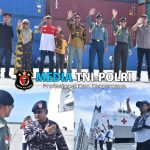 Satgas Port Visit Ukir Sejarah, Untuk Pertama Kalinya Unsur KRI TNI AL Muhibah di Solomon Islands