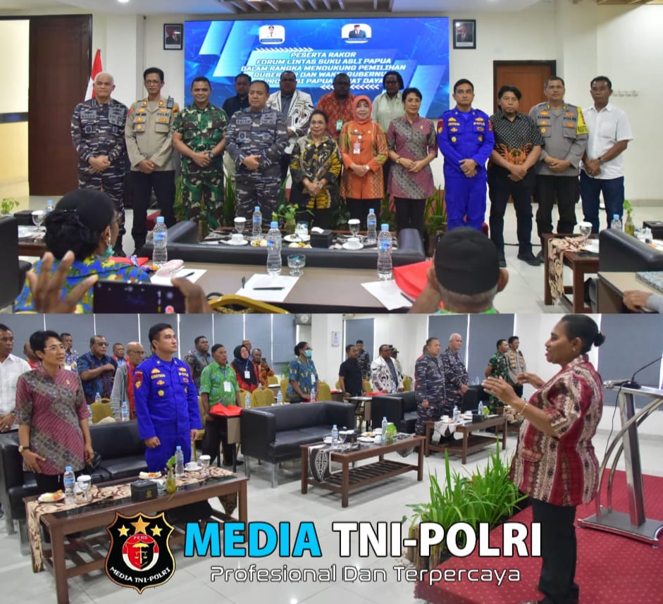 Asops Lantamal XIV Hadiri Rakor Kesiapan Pilgub dan Wagub Provinsi Papua Barat Daya