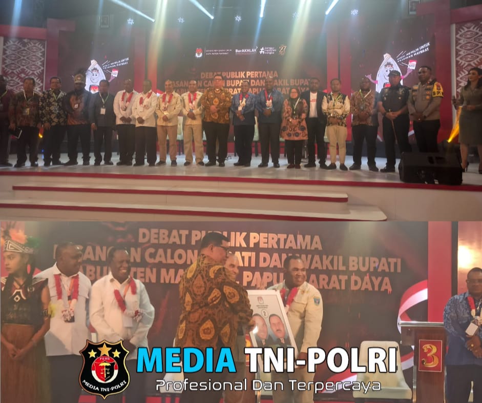 PJ Bupati Maybrat Hadiri Debat Publik Pertama Paslon Bupati Dan Wakil Bupati Kabupaten Maybrat