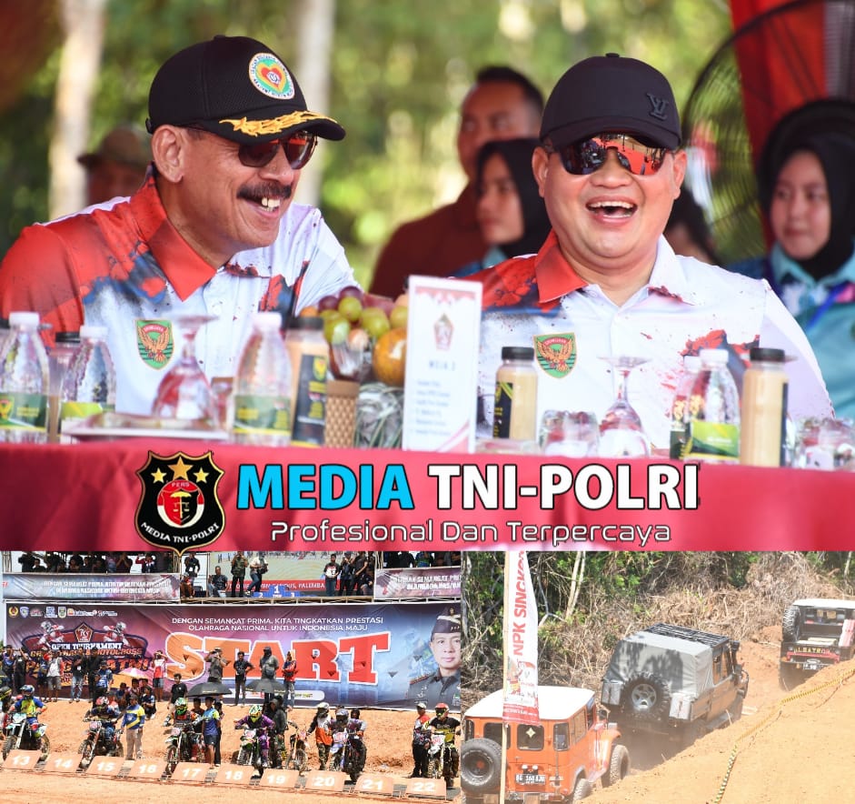 Danrem 044/Gapo Hadiri Pembukaan “Open Tournament Grasstrack dan Motocross Piala Panglima TNI”