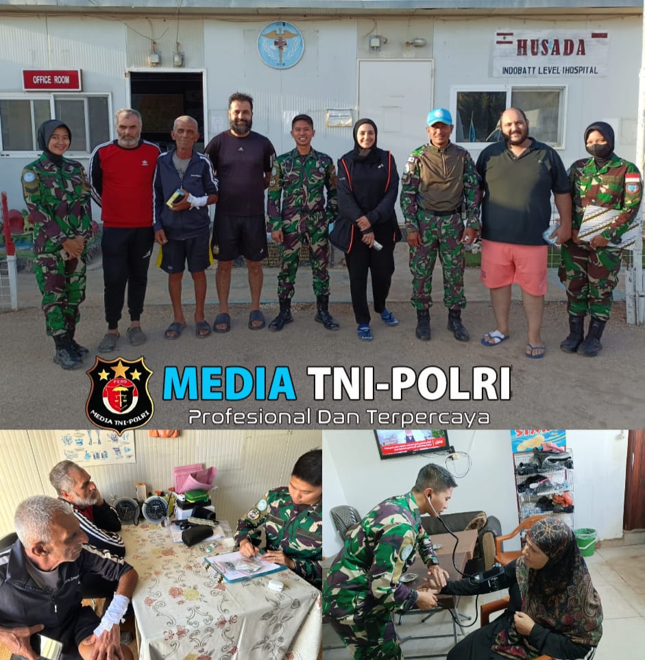 Cimic Indobatt Laksanakan Protection Of Civilians (POC) di Indobatt UNP