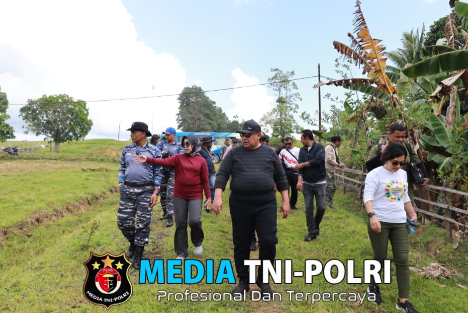 PJ Gubernur PBD Tinjau Lahan Pertanian dan Rencana Pengembangan Peternakan Sapi