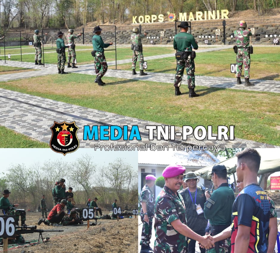 Hari Ke-2 Lomba Binsat Korps Marinir, Danpasmar 3 Hadir Beri Motivasi dan Semangat