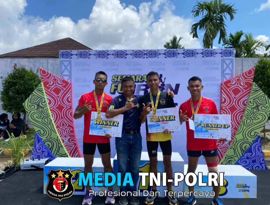 Prajurit Pasmar 3 Sabet Juara Winner Podium dan Runner Up Pada Fun Run 6K