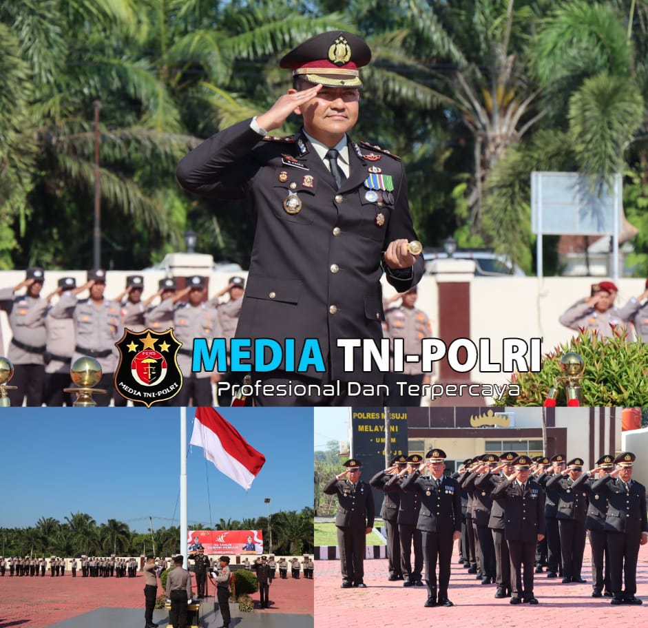 Polres Mesuji,Gelar Upacara Peringati Hari Sumpah Pemuda ke-96 Bertemakan Maju Bersama Indonesia Raya