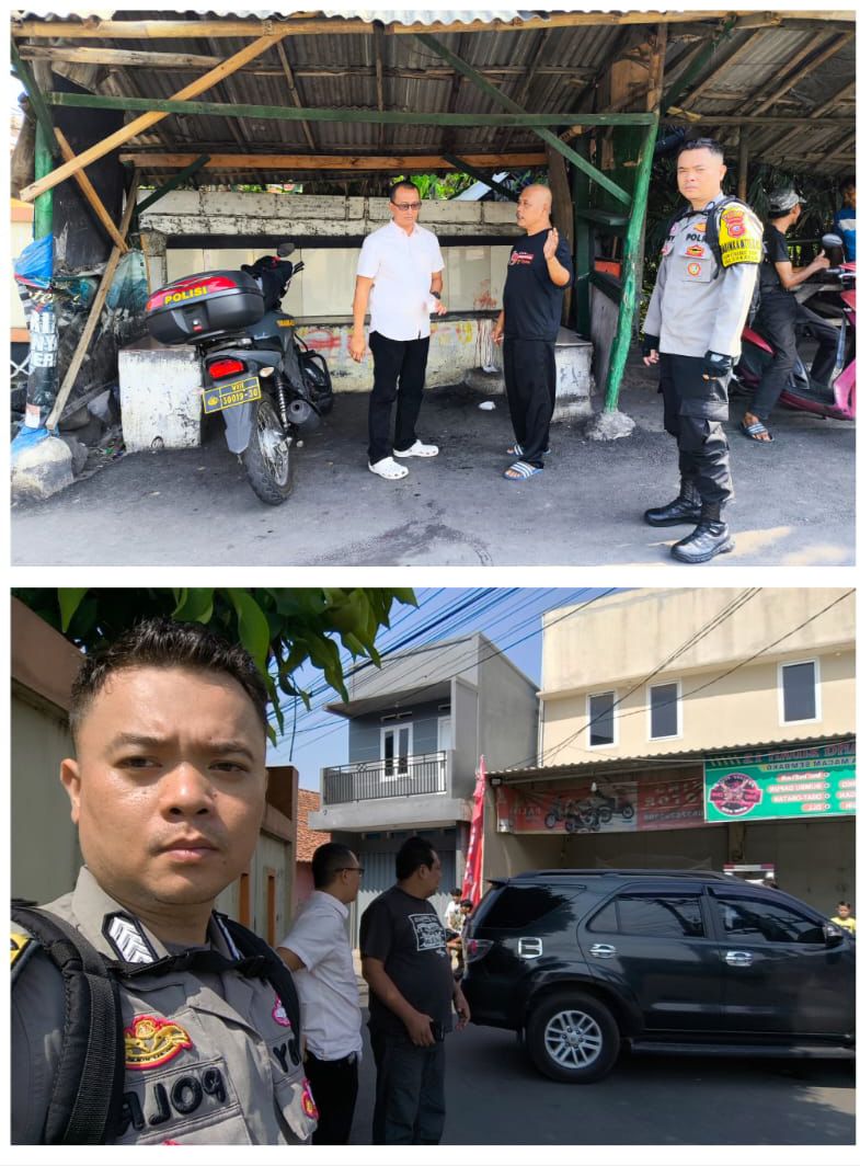 Polsek Sukaraja Bersama Sat Reskrim Polres Bogor Cek TKP Adanya Pembacokan, Satu Orang Meninggal Dunia