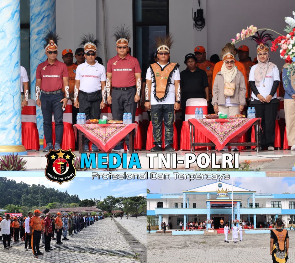 Pangkoarmada lll mendampingi Pj. Gubernur Papua Barat Daya Memperingati Sumpah Pemuda di Waisai