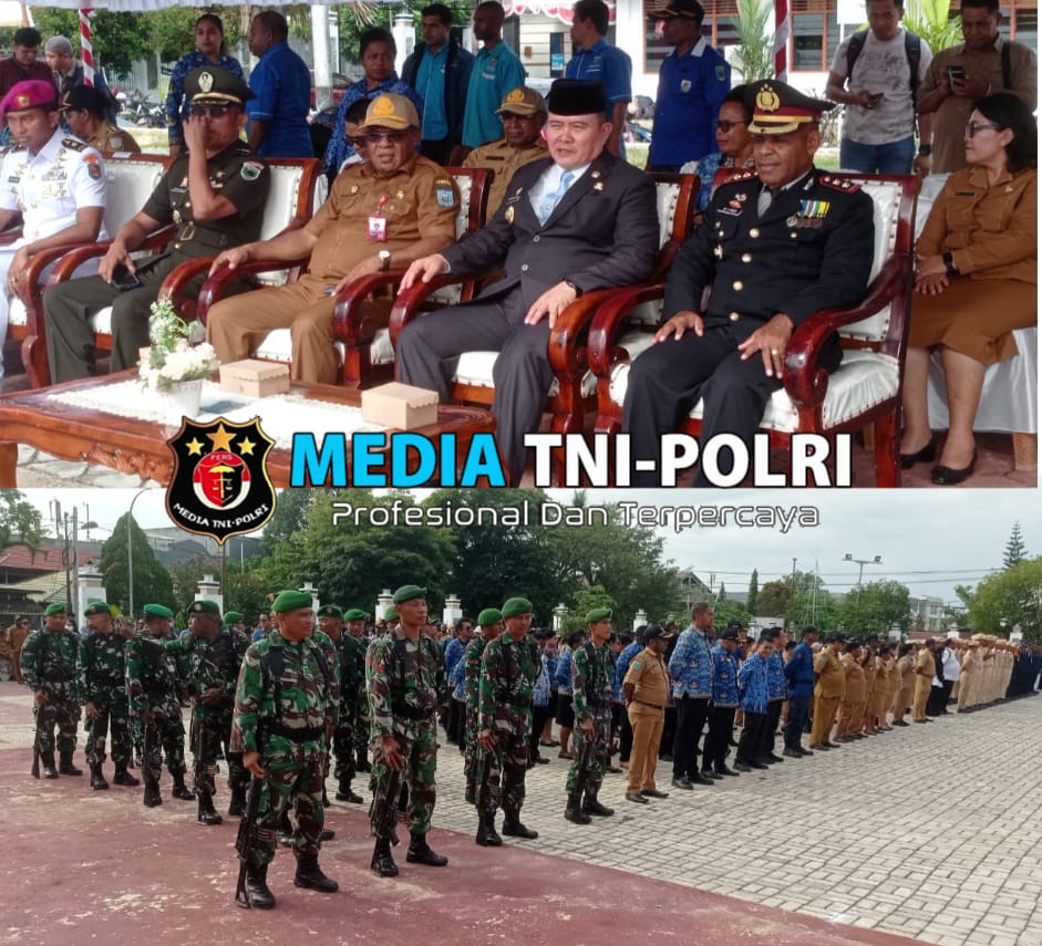 Dandim 1802/Sorong Hadiri Upacara Hari Ulang Tahun Sumpah Pemuda Ke 96 Tahun 2024