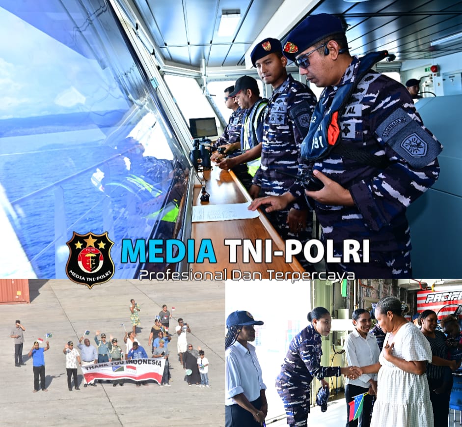 Tuntaskan Misi di Solomon Islands, Satgas Port Visit 2024 Lanjutkan Pelayaran Menuju Negara Fiji