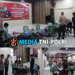 Dalam Rangka Hari Jadi Humas Polri ke-73 Tahun 2024,Polres Mesuji Bersama UTD Dinas Kesehatan Gelar Donor Darah Serentak