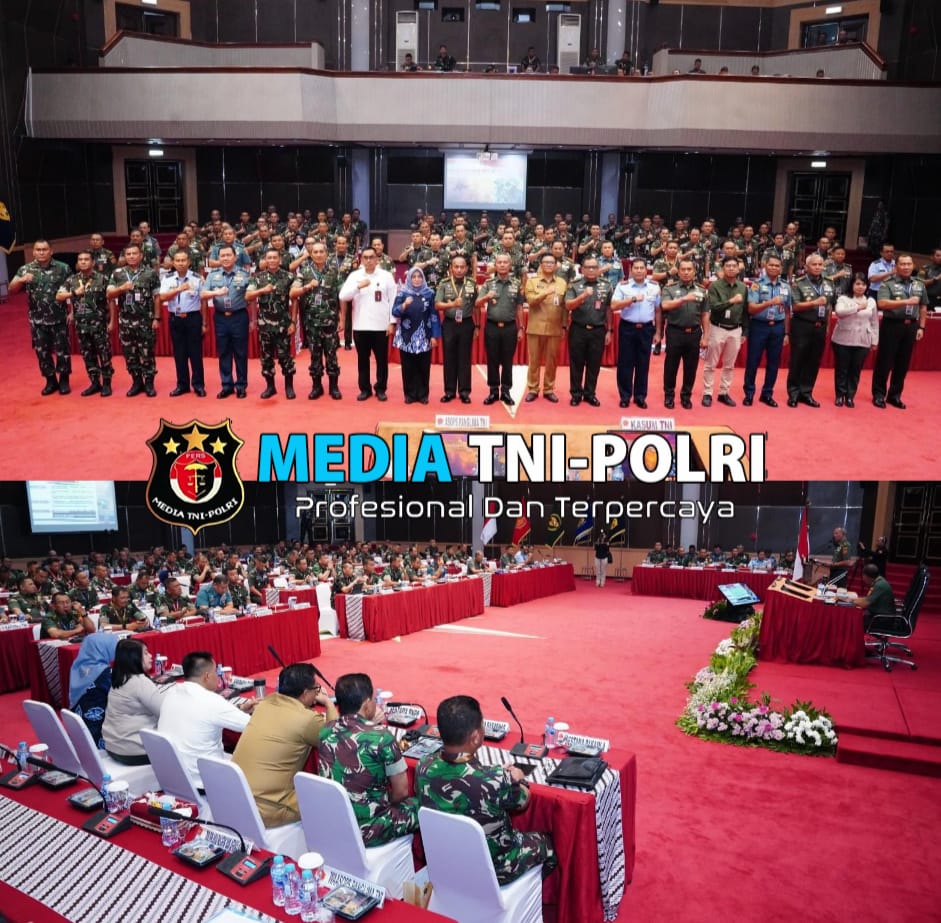 Kasum TNI Buka Rapat Koordinasi Evaluasi Operasi dan Latihan TNI TA 2024