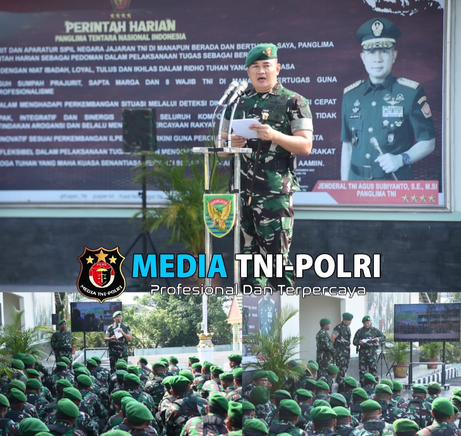 Gelar Apel Kontijensi Bencana, Danrem 044/Gapo : Bersama Bersatu Padu Hadapi Ancaman Bencana