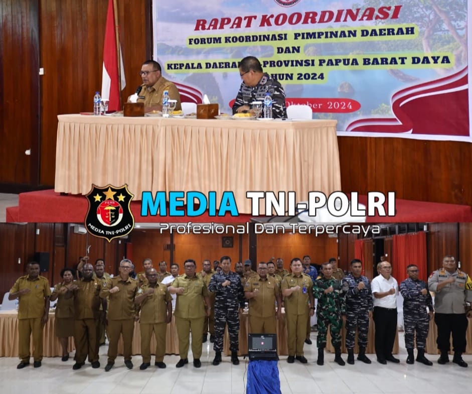 PJ Bupati Maybrat Hadiri Rakor Forum Koordinasi Pimpinan Daerah dan Kepala Daerah Se-Provinsi Papua Barat Daya Tahun 2024
