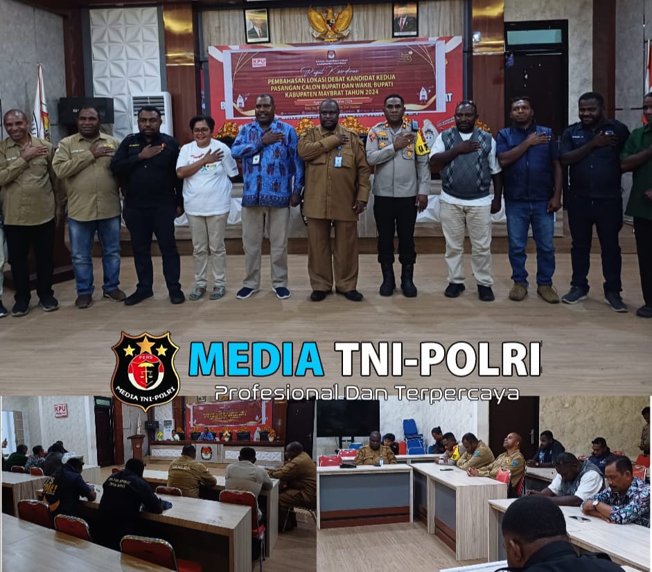 Debat ke-2, Calon Bupati dan Wakil Bupati Kabupaten Maybrat Akan Dilaksanakan di kota Sorong