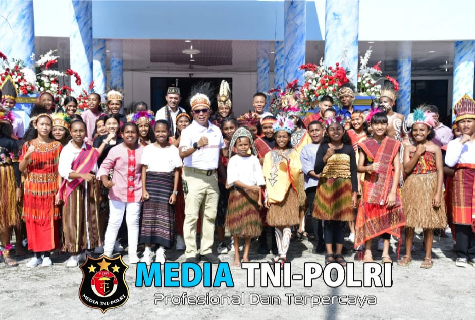 Wadan Pasmar 3 Hadiri Upacara Peringatan Hari Sumpah Pemuda Ke-96 Di Waisai