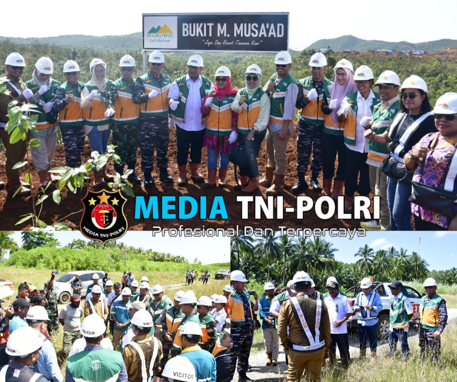 Eksplor Kekayaan Alam di Tanah Papua, Wadan Pasmar 3 Laksanakan Kunjungan ke PT GAG Nikel