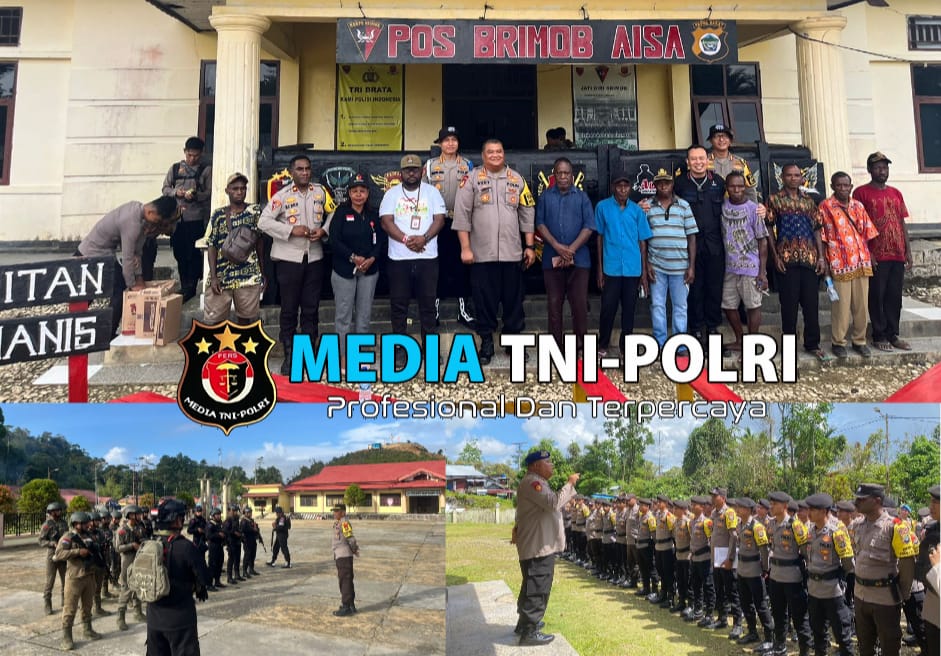 Kunjungan Kerja Kasatgas Will Operasi Mantap Praja II di Kabupaten Maybrat Guna Mengecek Kesiapan Pilkada 2024