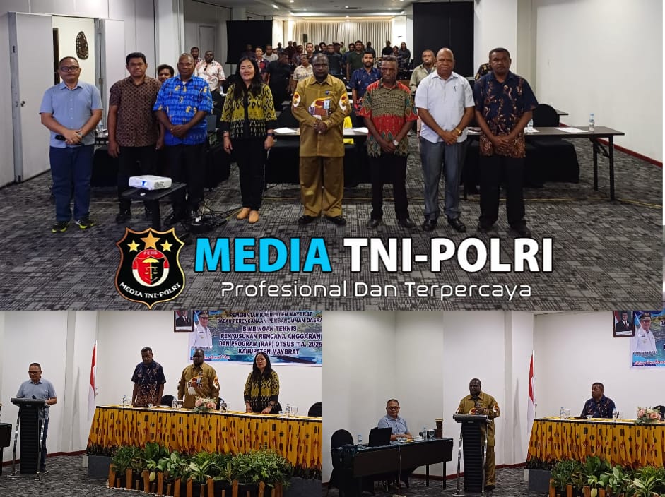 Bimbingan Teknis Penyusunan Anggaran (RAB) TA 2025 Kabupaten Maybrat