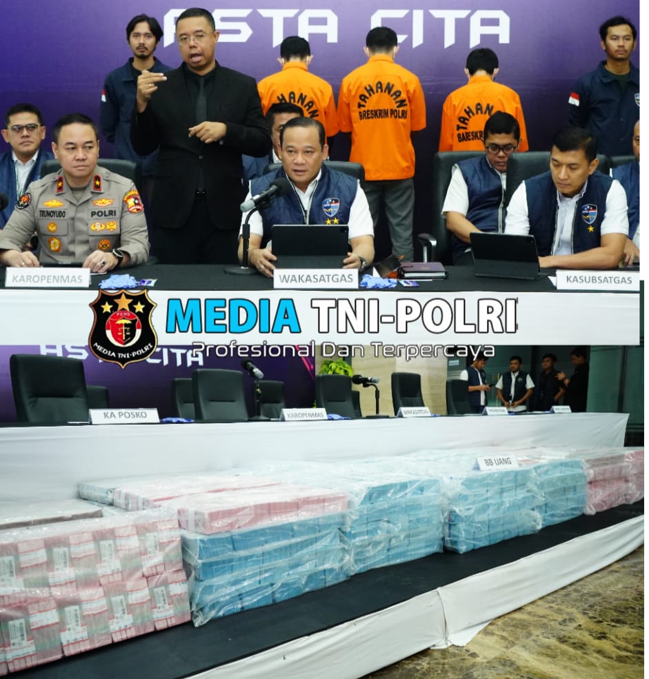 Sita Rp78,1 Miliar dari Judol Internasional, Komitmen Polri atas Asta Cita Presiden Prabowo