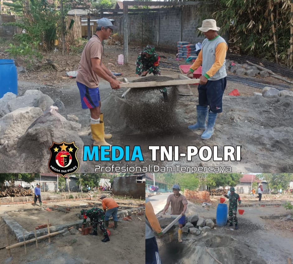 Membantu Kesulitan Warga Wujud Kepedulian Babinsa