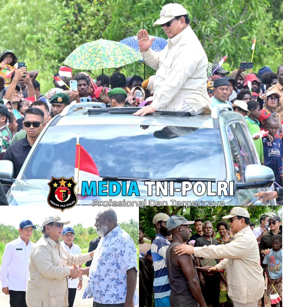 Presiden Prabowo Subianto Tinjau Program Pertanian Berkelanjutan di Merauke