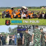 Panglima TNI Dampingi Presiden RI Tinjau Program Swasembada Pangan Nasional di Merauke